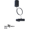 База накладная для ввода питания NOVOTECH IP20 48V GLAT 359387 KONST NT24 с гибким угловым соединителем «L» и проводом-подвесом (длина провода – 2м) черный NV-359387